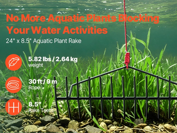 Vesikasaharava taitettuna