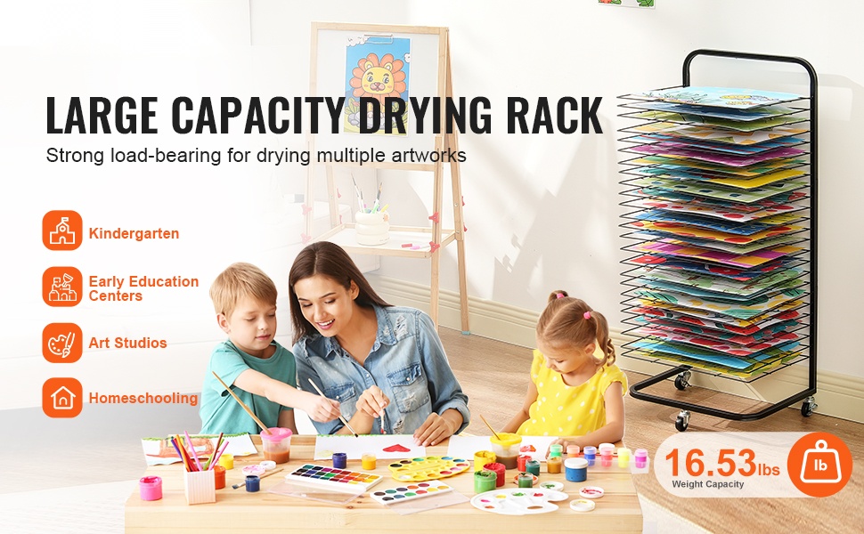 Taidekuivatusritilä yleiskuva