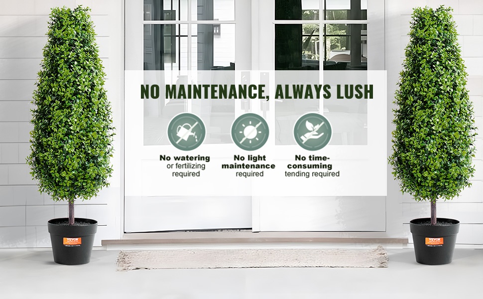 Realistinen keinotekoinen puksipuupuu