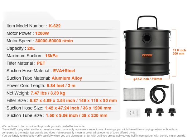 Kompakti koko ja helppo säilytys