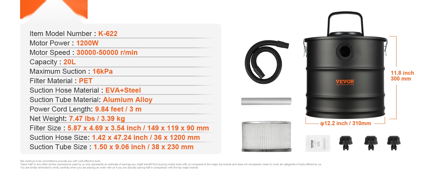 Tuhkaimurin rakenne ja tarvikkeet