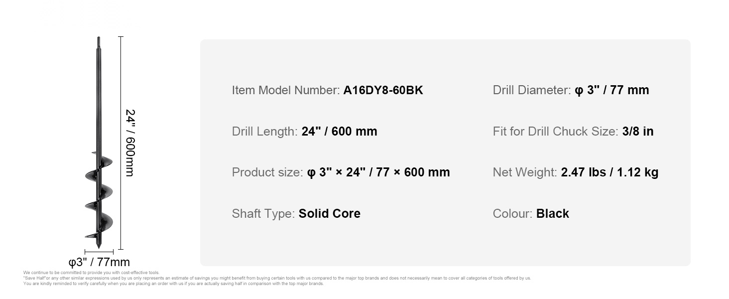 Kairaporanterän mitat ja muoto