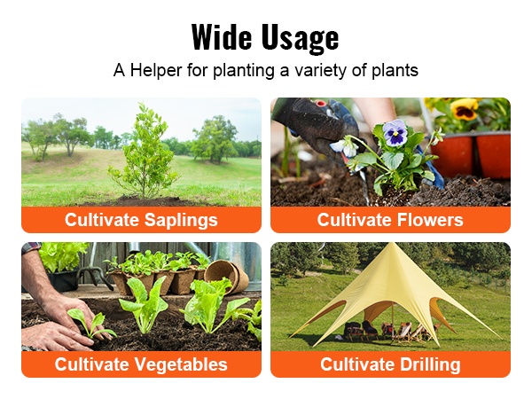 Kairaporanterä istutukseen ja reikien tekoon