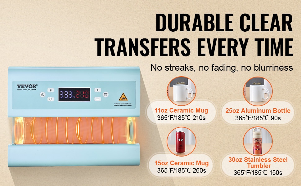 Tasainen lämmitys mukeille