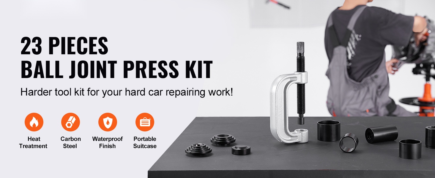 Kuulanivelen puristinsarja 21 osaa kuva 1