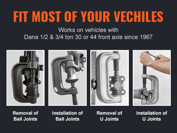 Kuulanivelen puristinsarja yhteensopivat akselit kuva 2