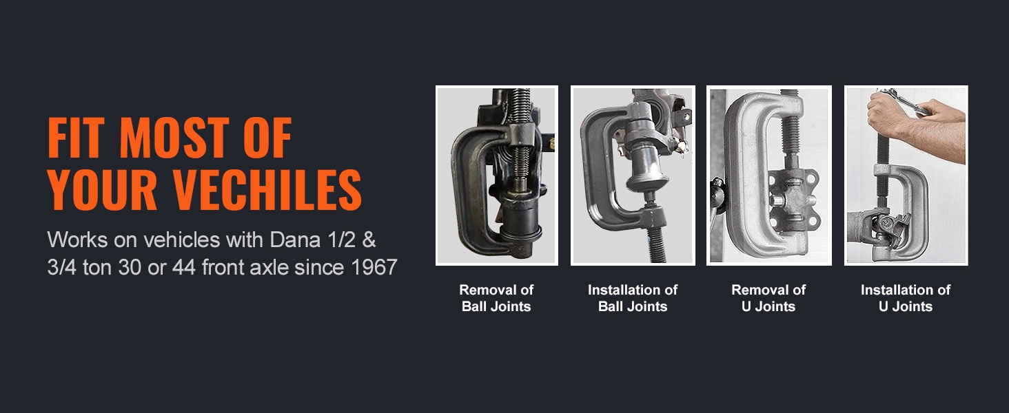 Kuulanivelen puristinsarja yhteensopivat akselit kuva 1