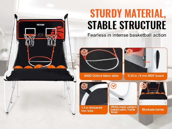 Paksunnetut rautaputket koripallopelissä