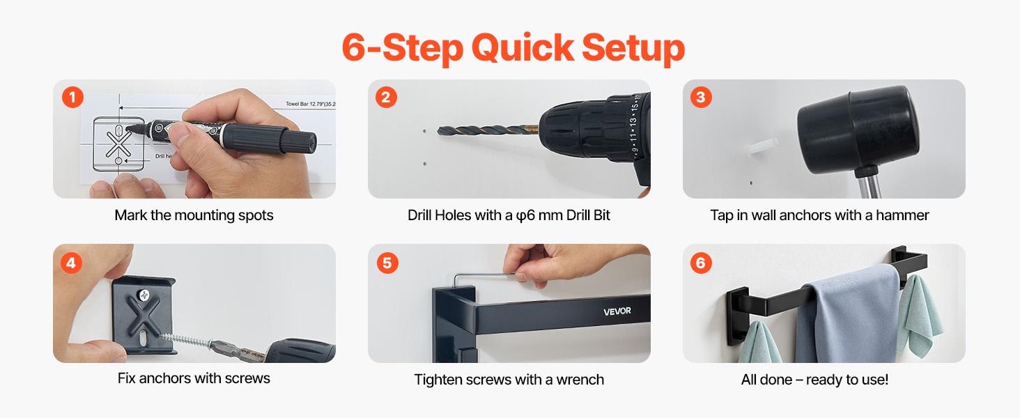 Seinään asennettava pyyhetanko