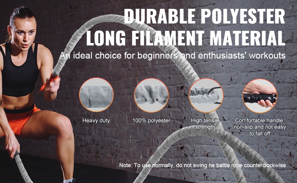 Kulutusta kestävä suojus harjoitusköydessä