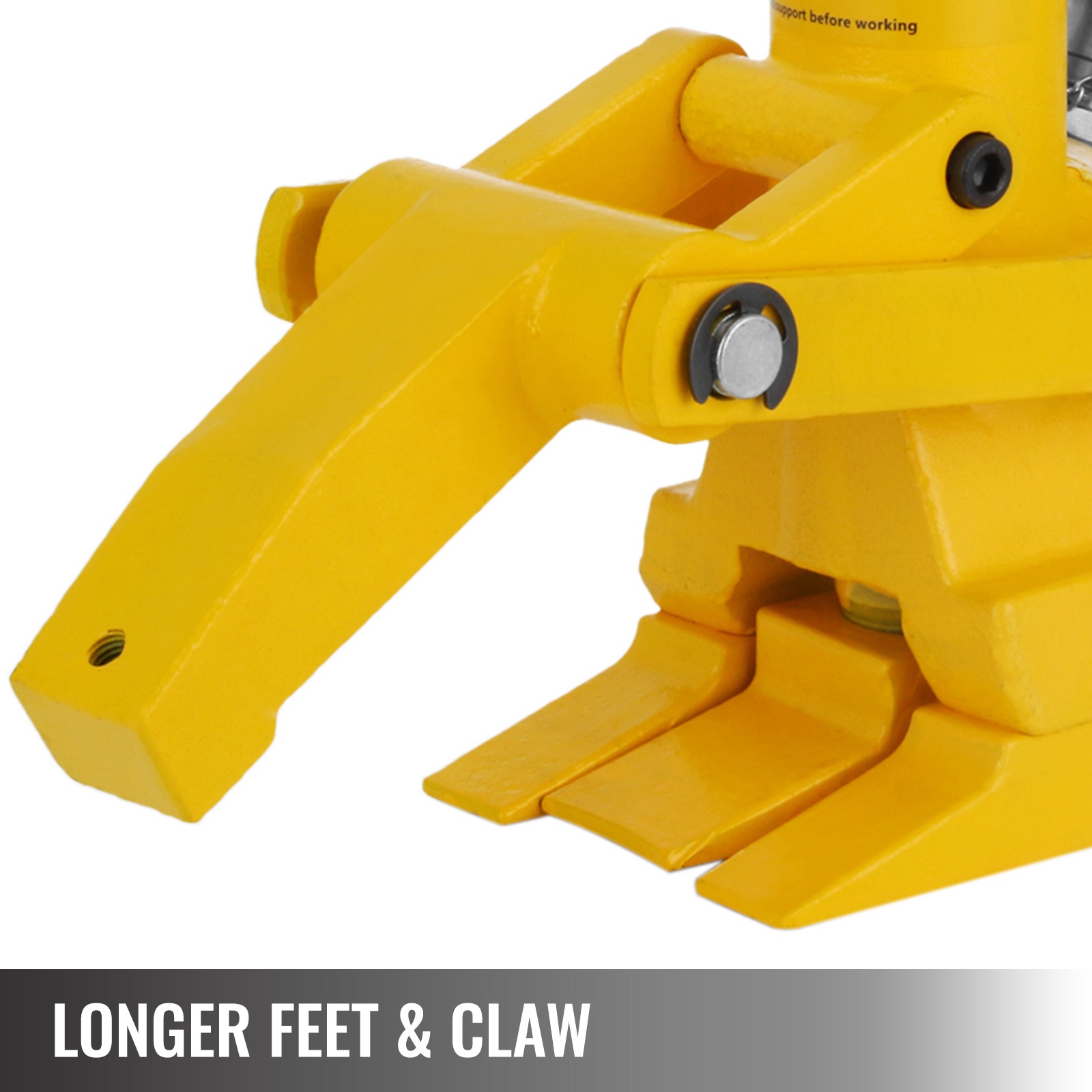 Pidemmät jalat ja kynsi