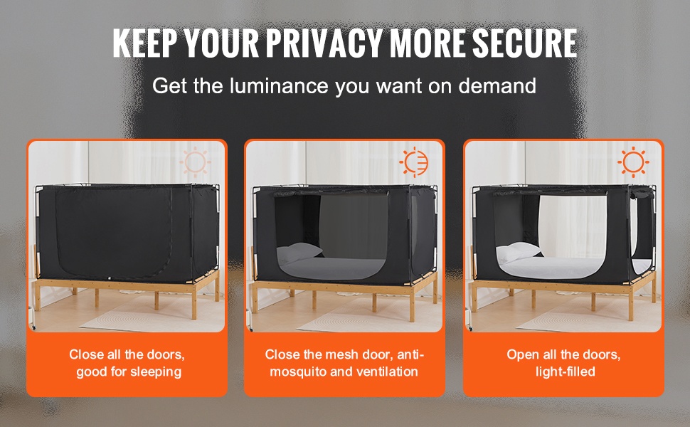 Säädettävä valonpimennys ja verkko-ovet