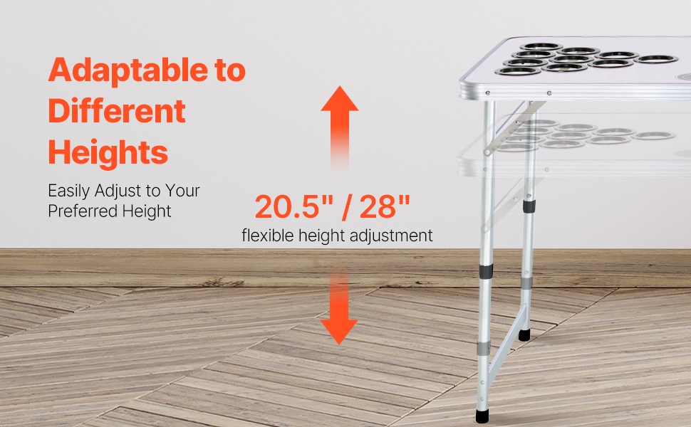 Säädettävä korkeus kahteen asentoon