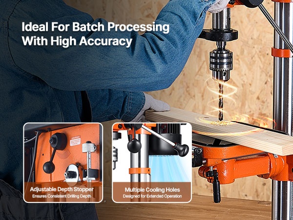 Syvyyden säätö ja karan liike