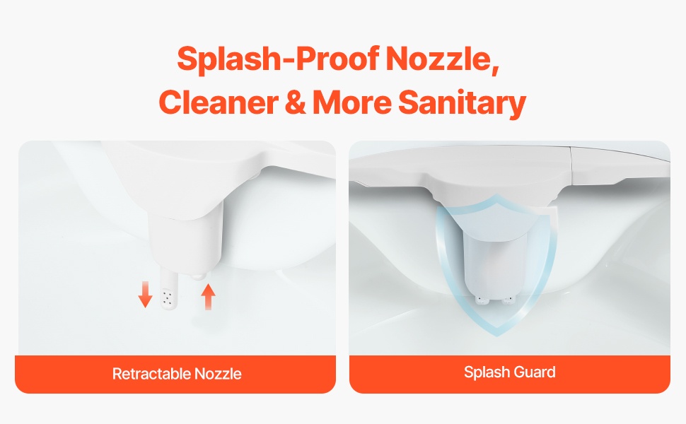 Ohut bideelisäosa WC-istuimen alla