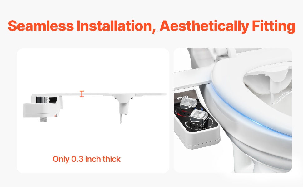 Helppo asennus WC-istuimeen