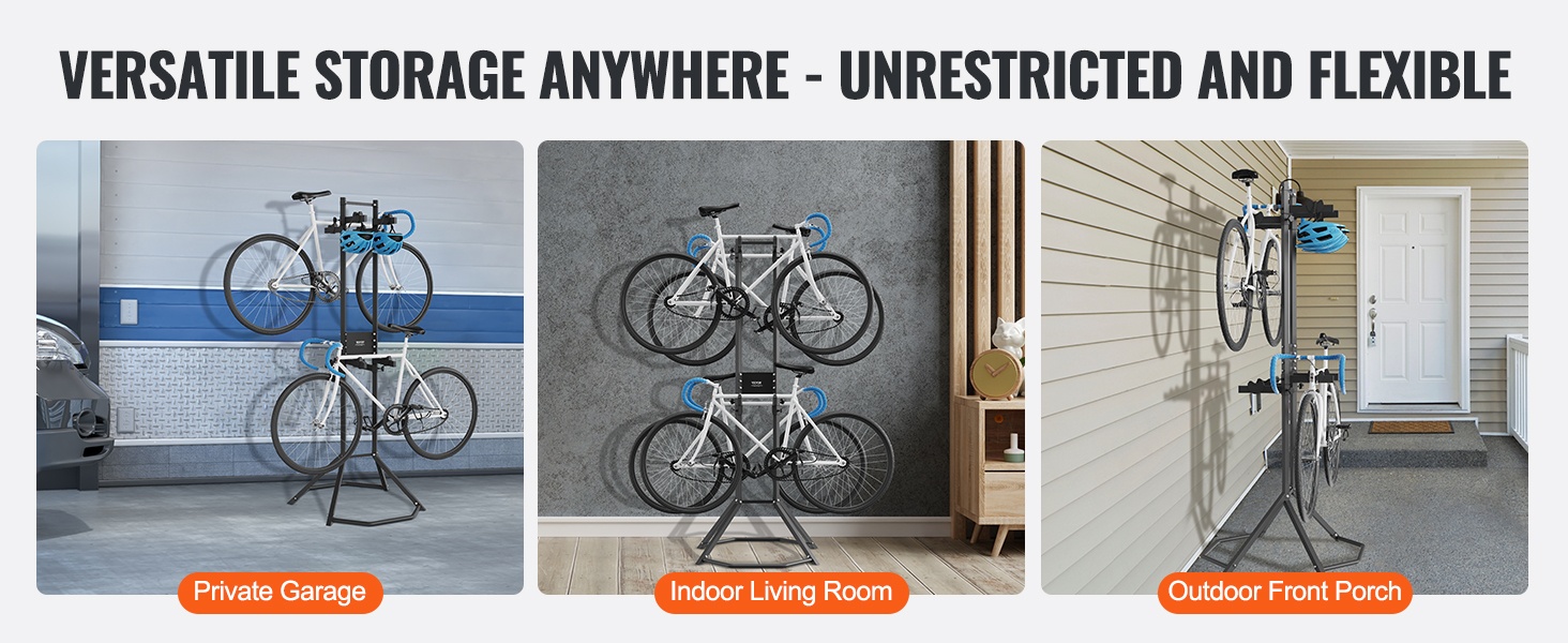 Pyöräteline kotiin ja autotalliin