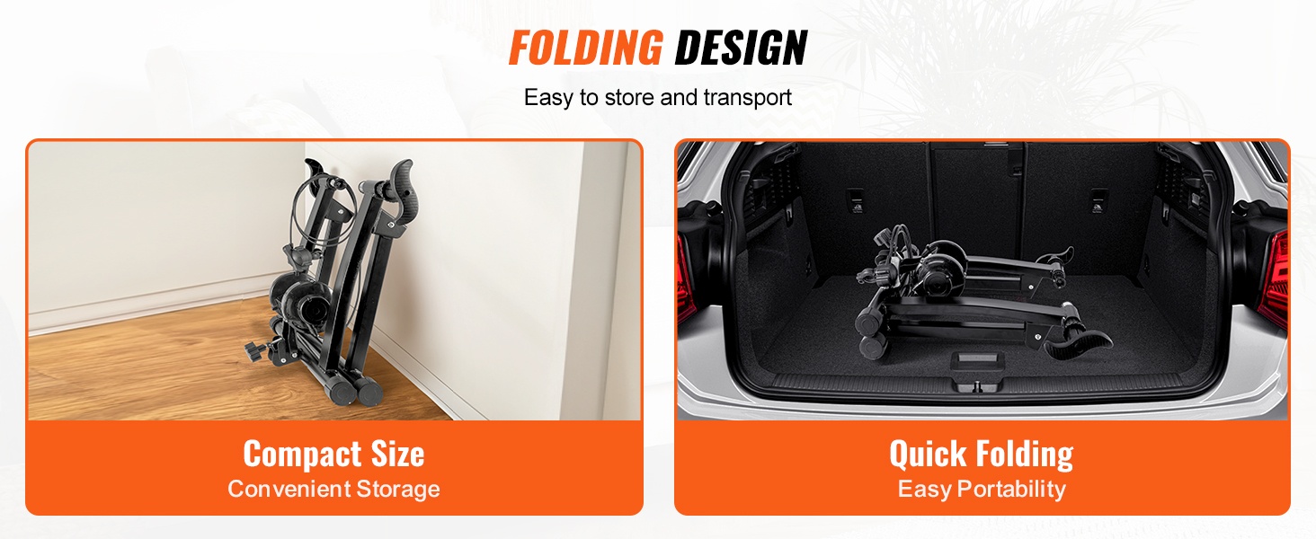 Helppo asennus ja takapyörän kiinnitys