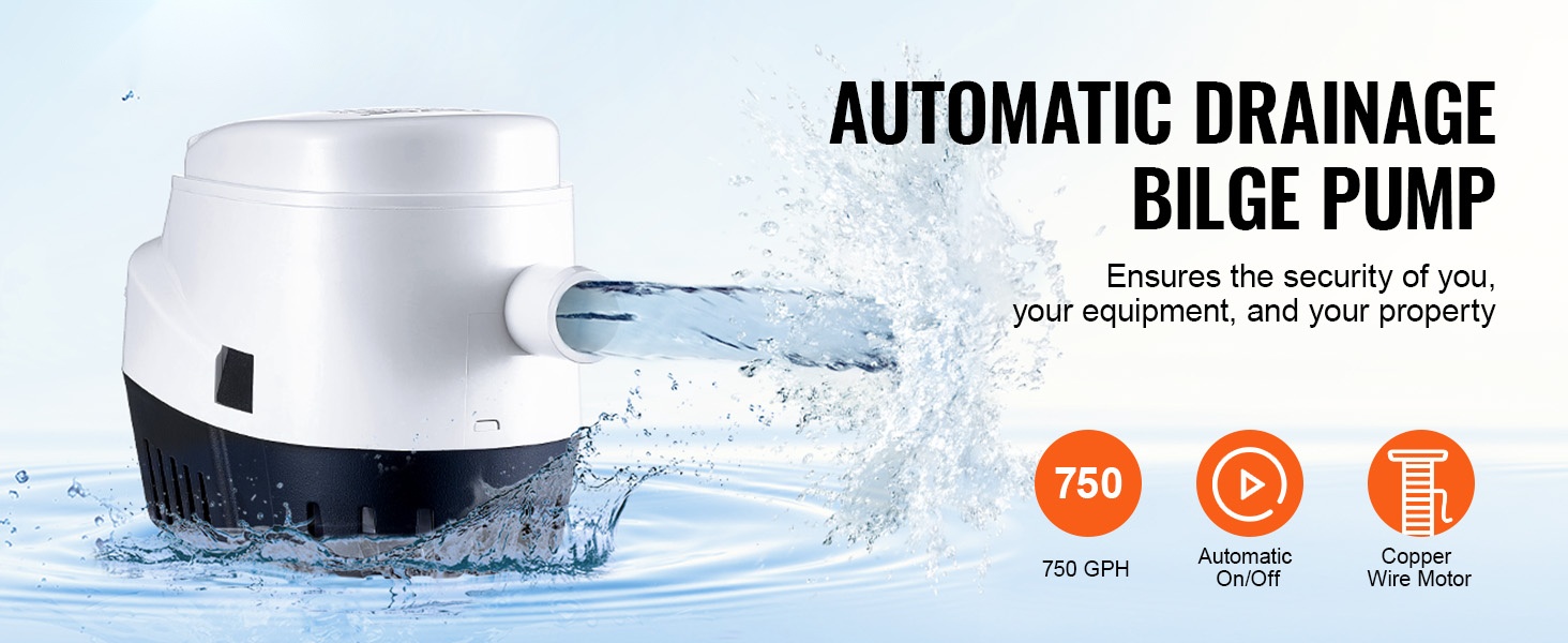 Automaattinen pilssipumppu veneeseen