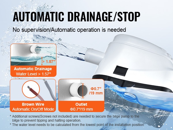 Kellukekytkimen toiminta pilssipumpussa