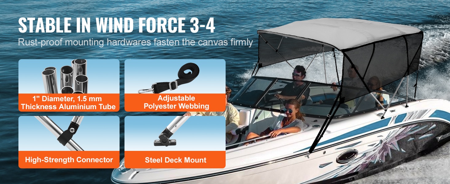 Säilytyspussi bimini-katteelle