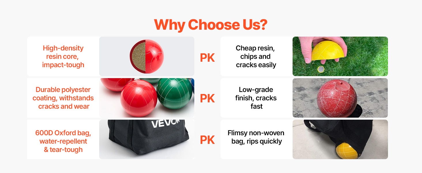 Sileät bocce-pallot