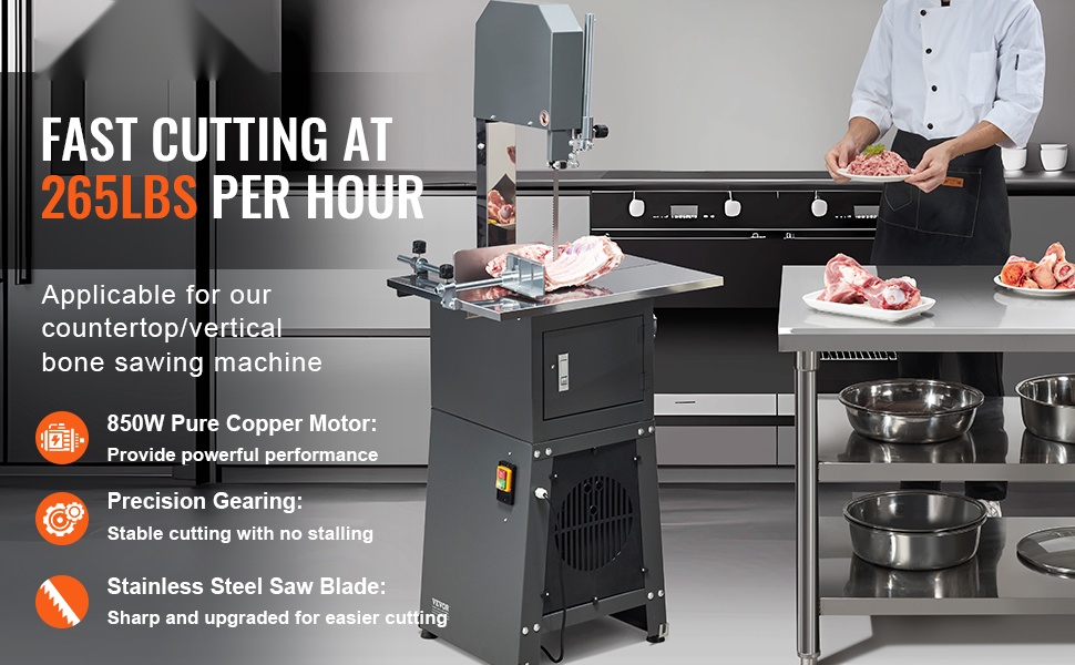 Sähkökäyttöinen luusahakone työpöydällä