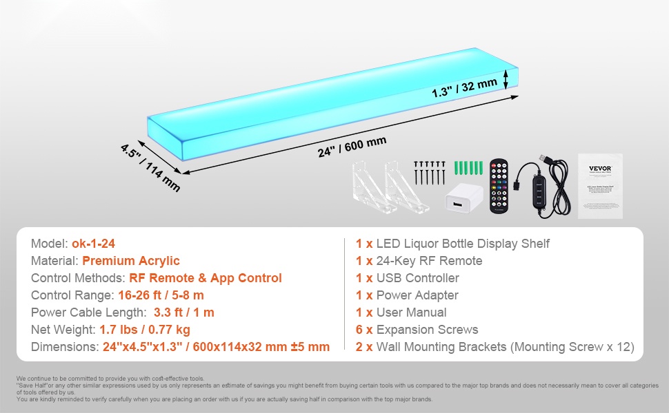 LED-pulloteline käytössä baarissa