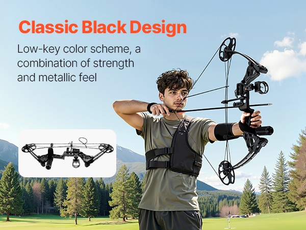 Yhdistelmäjousi käytössä luonnossa