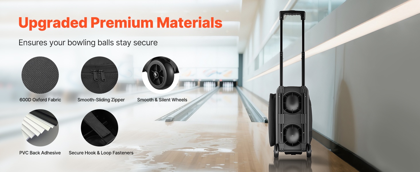 Keilapallolaukun rakenne ja materiaali