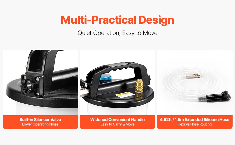 Hiljainen ja kätevä käyttö