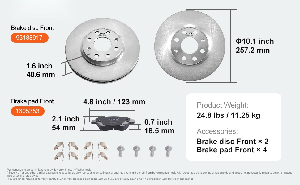 Takasen jarrusarjan sisältö