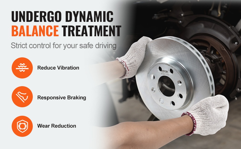 Dynaamisesti tasapainotetut jarrulevyt