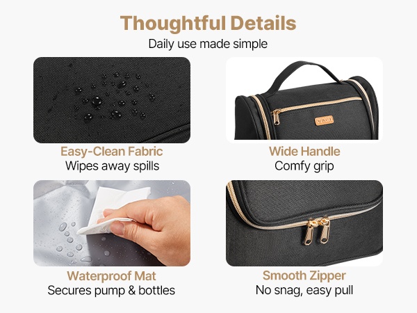 Rintapumpun laukku – vedenpitävä alusta