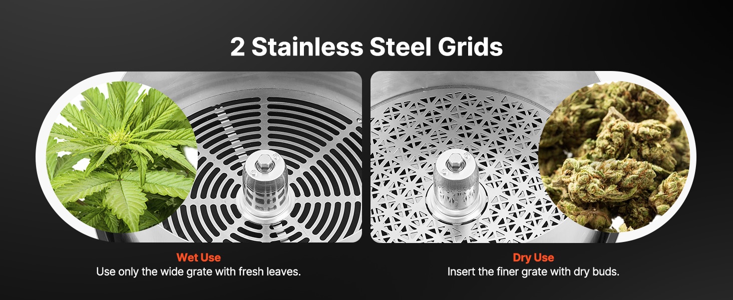 Kulhotrimmeri ruostumattomasta teräksestä valmistetuilla terillä