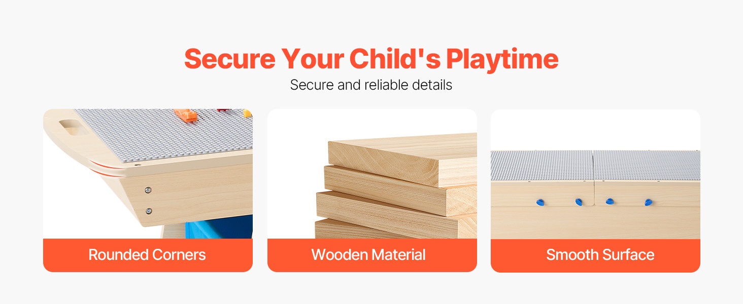 Pyöristetyt kulmat ja sileä puupinta