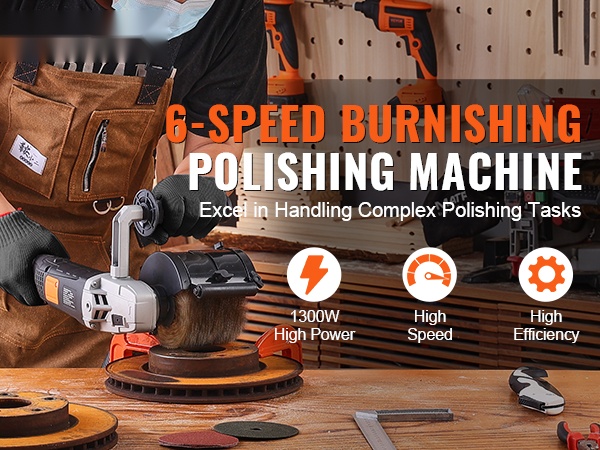 Metallin karhennus- ja kiillotuskone mobiilikuva