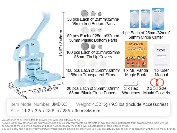 Kompakti koko ja selkeä rakenne