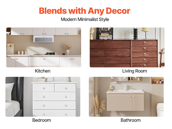 Nupit keittiössä ja muissa kaapeissa