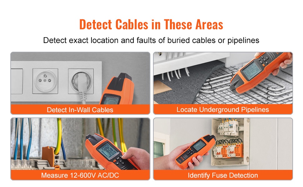 Soveltuvuus eri jännitealueille ja kaapeleille