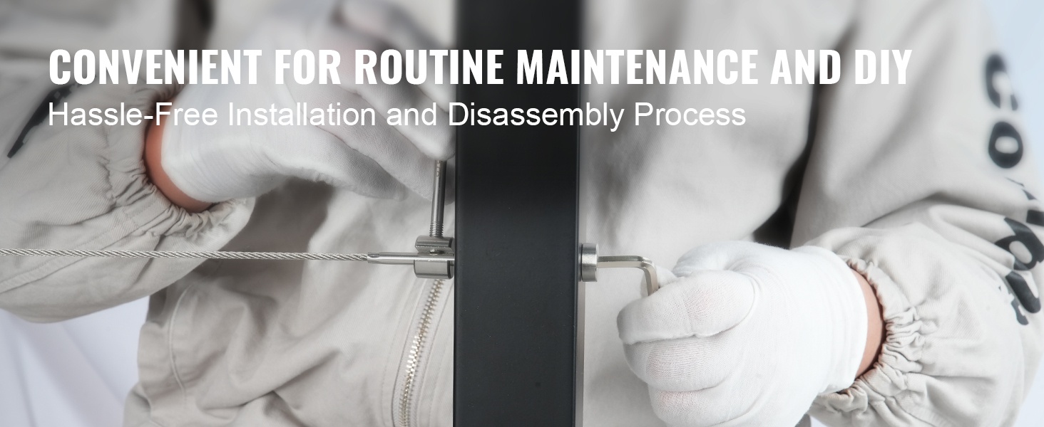 Päätarvikkeet peittämässä porattuja reikiä