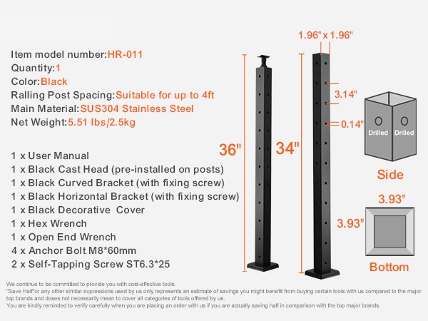 Esimerkkiasennus vaijerikaidetolpista