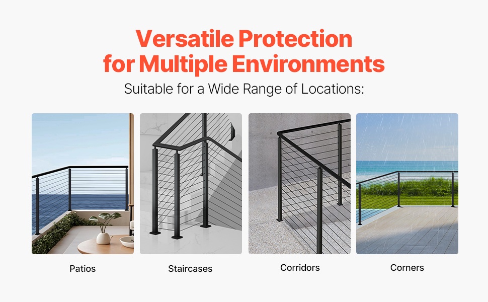 Tolppa kulma- ja porraskäyttöön