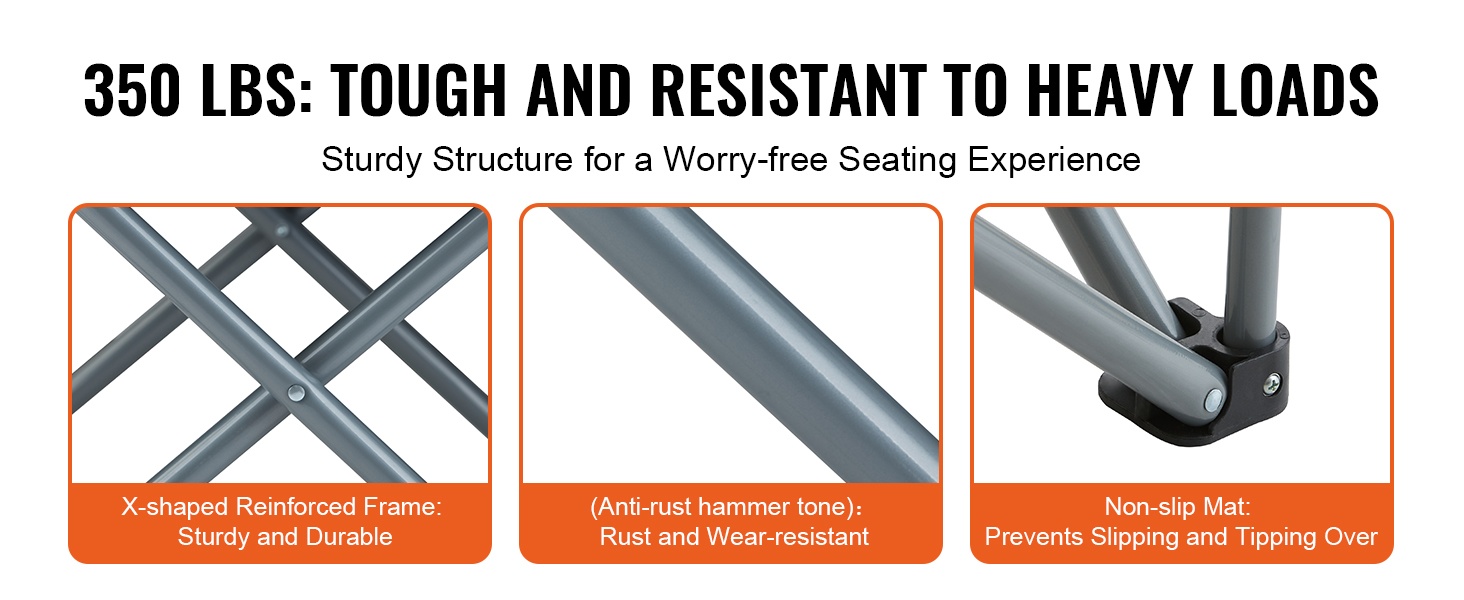 Retkituolin kestävä X-muotoinen runkorakenne