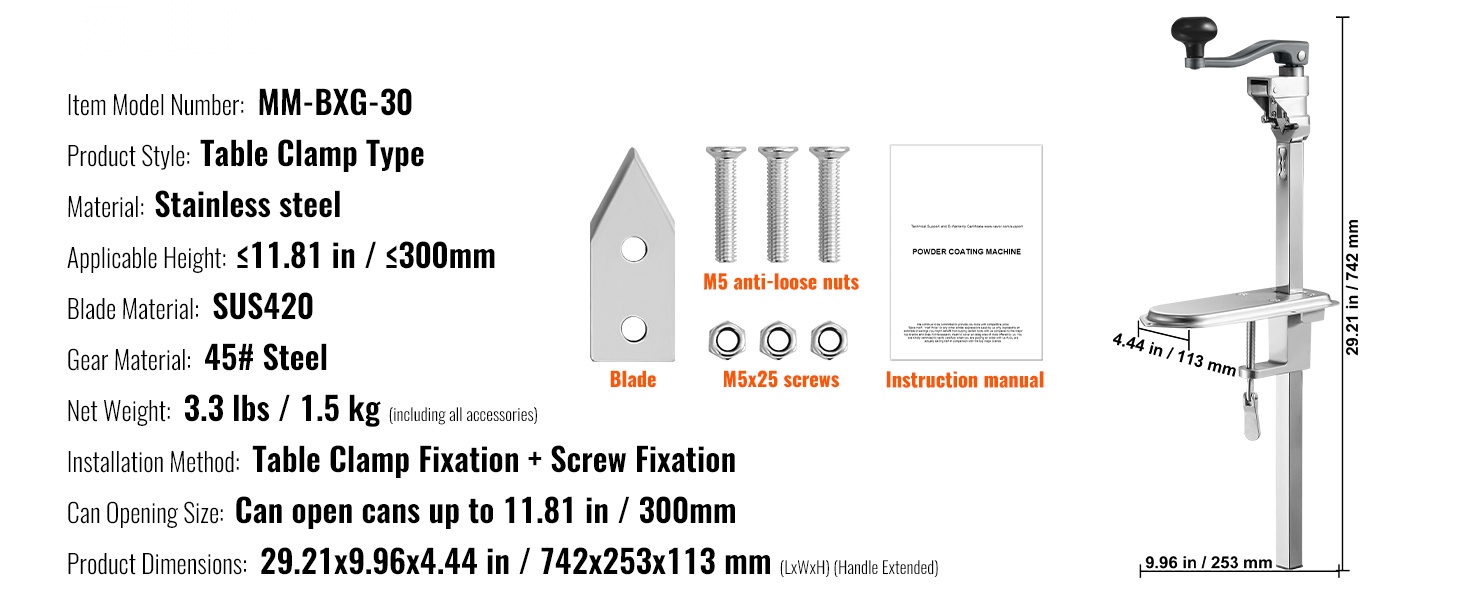 Tuotteen mitat ja rakenne