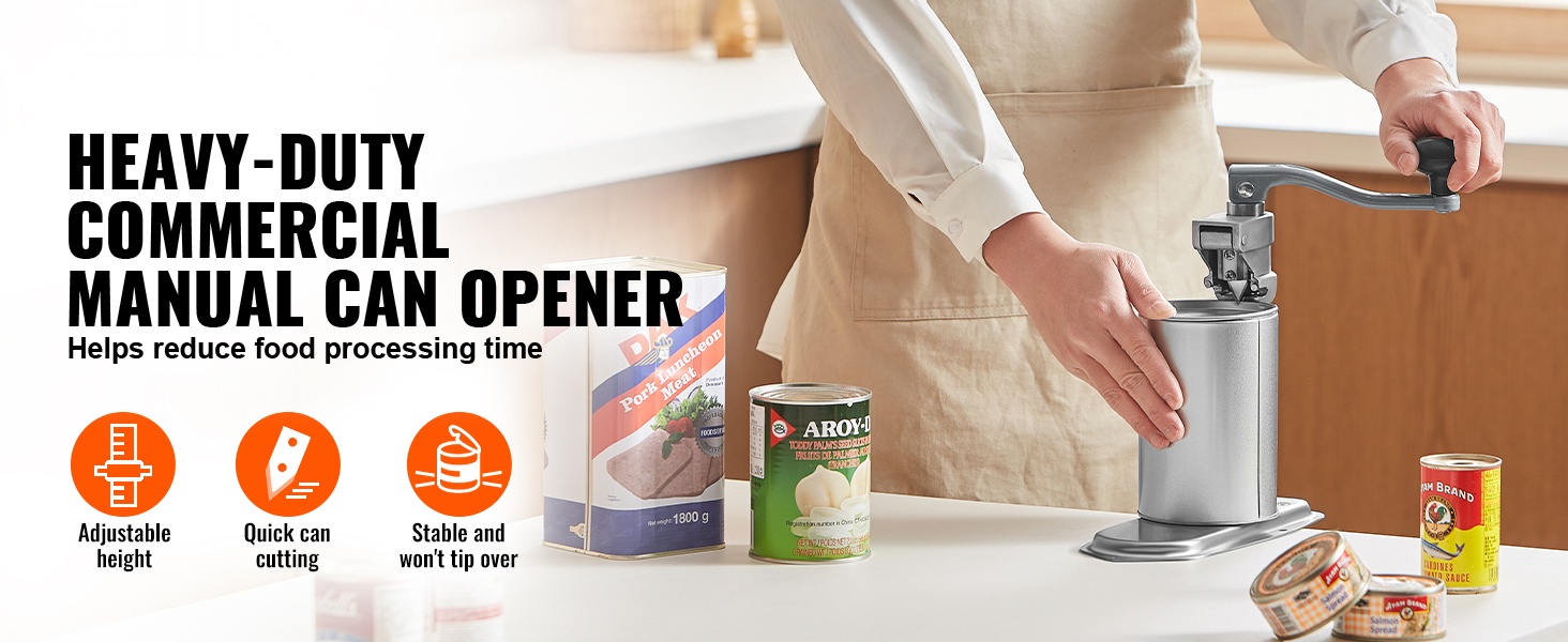 Manuaalinen kaupallinen tölkinavaaja