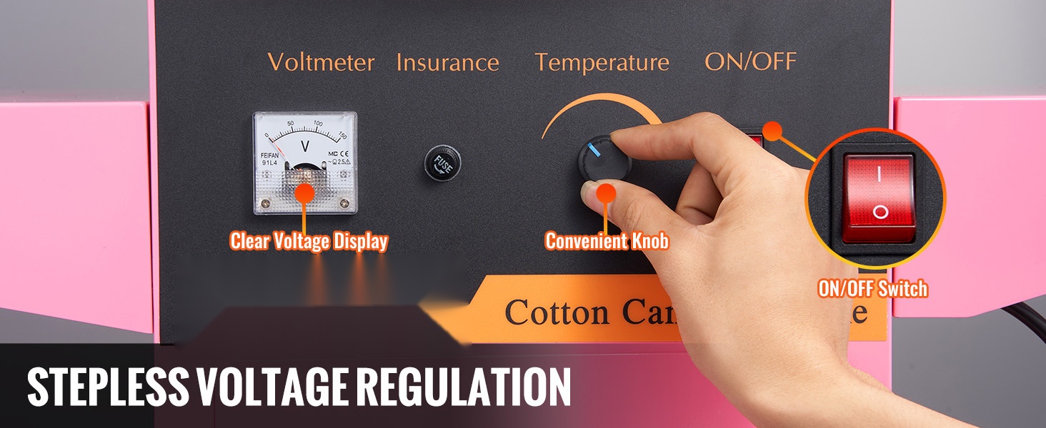 Ohjauspaneeli ja jännitteen säätö