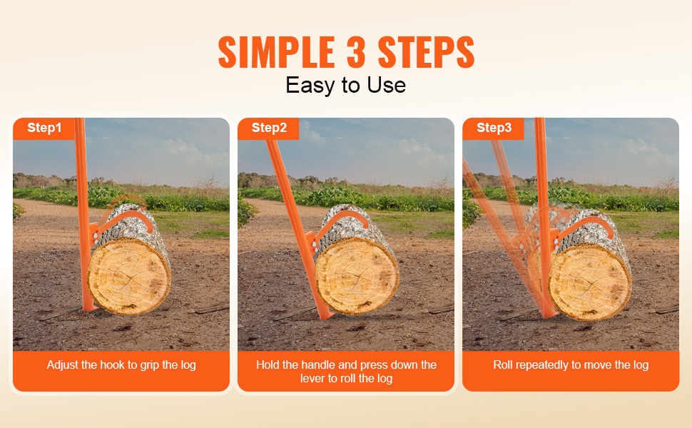 Helppo käyttö vipuvoiman avulla