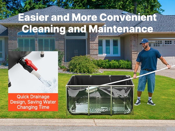 Suuren halkaisijan tyhjennysaukko