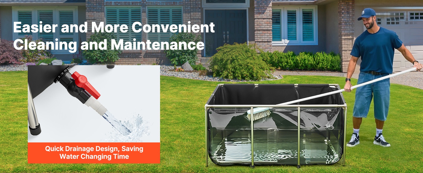 Tyhjennysventtiili ja vedenpoisto